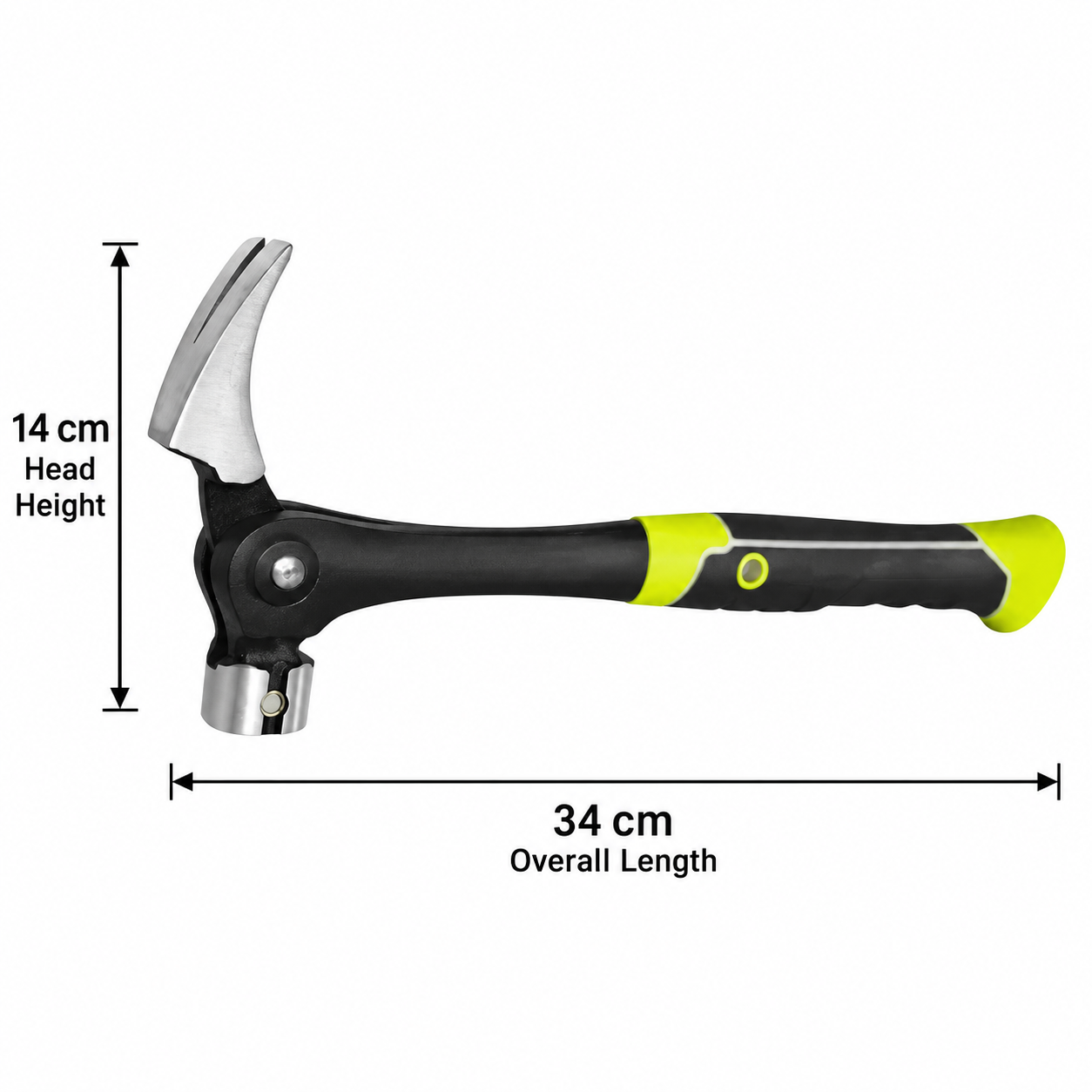 16oz Claw Hammer with Magnetic Nail Starter