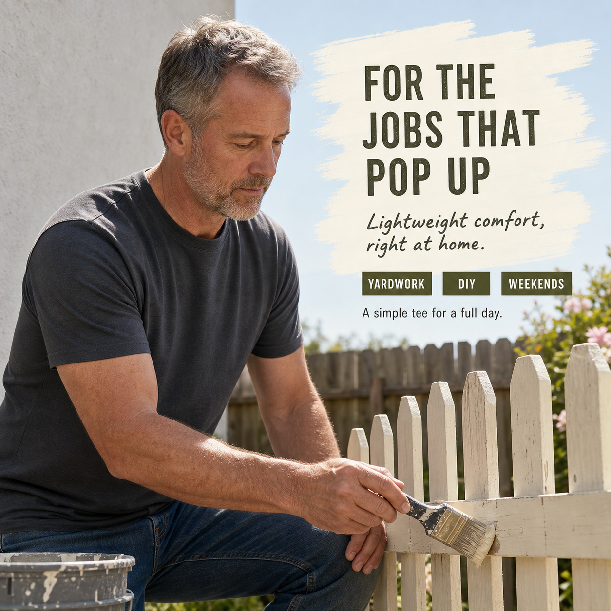 Comfortable for home projects