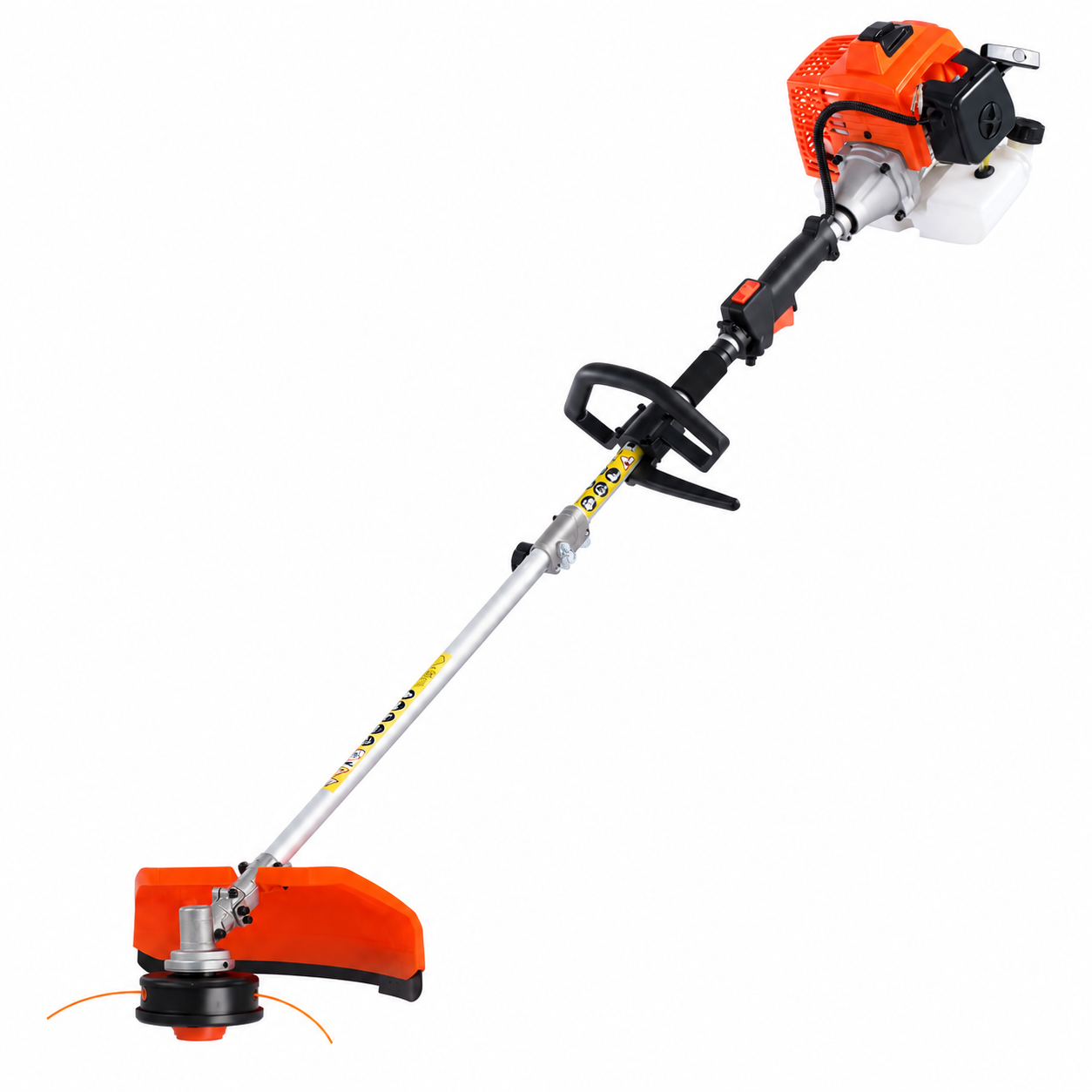 5-in-1 Gas Hedge Trimmer, Weed Eater, String Trimmer, Brush Cutter & Pole Saw