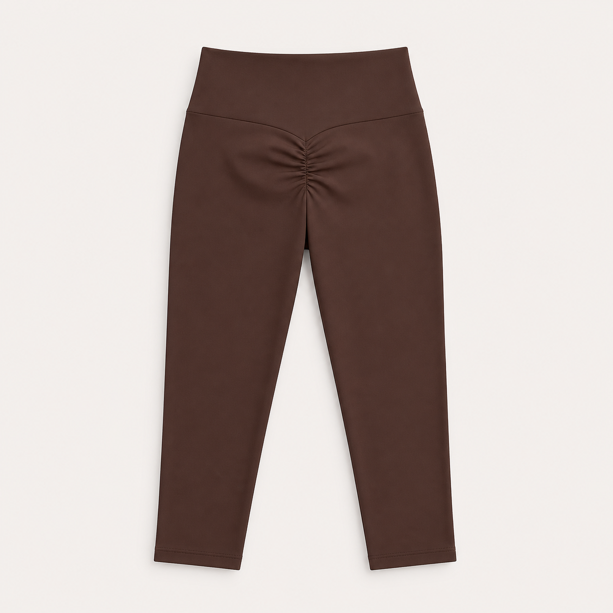 Women's High Waisted Capri Workout Leggings - No Pockets
