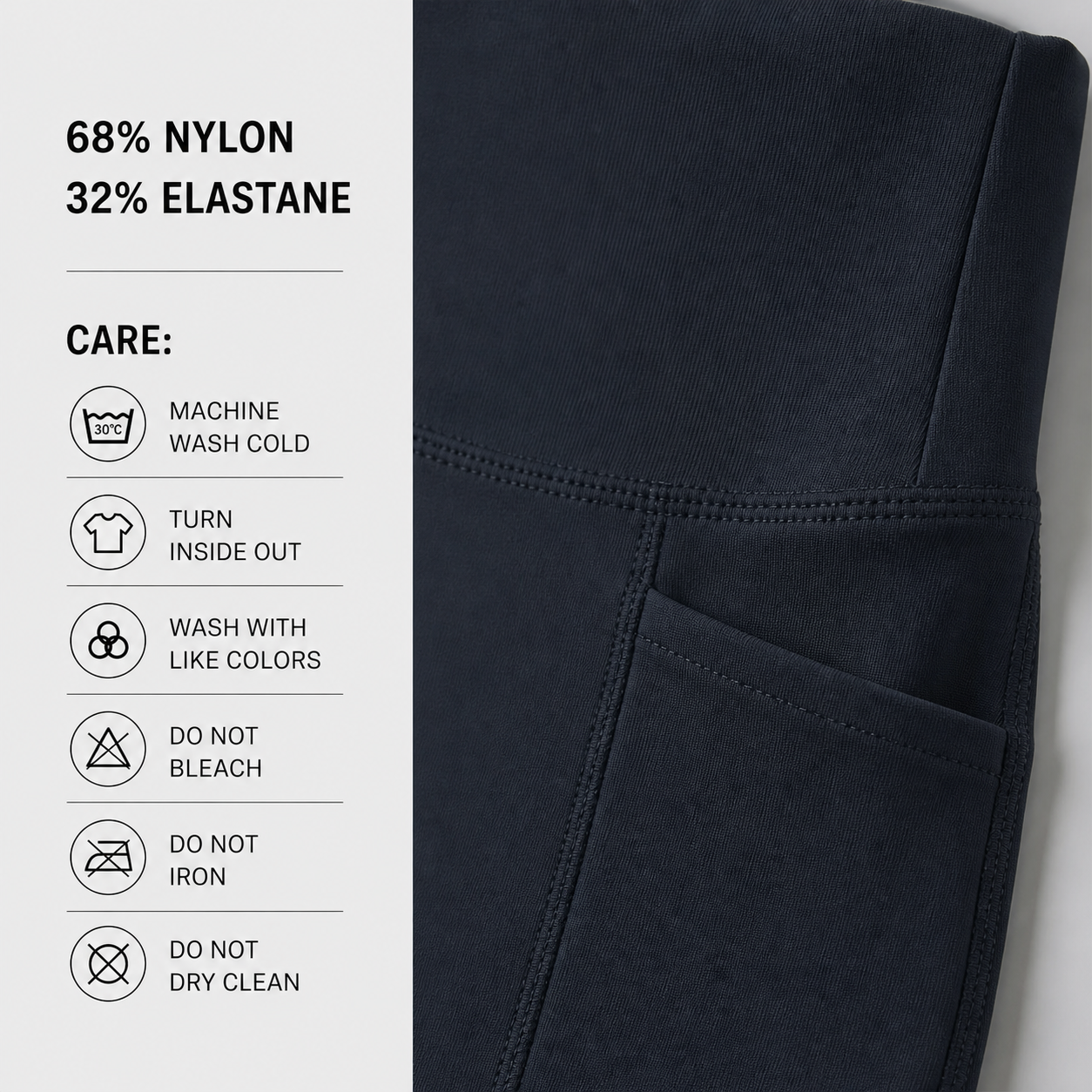 High-Waisted Pocket Shaping Leggings