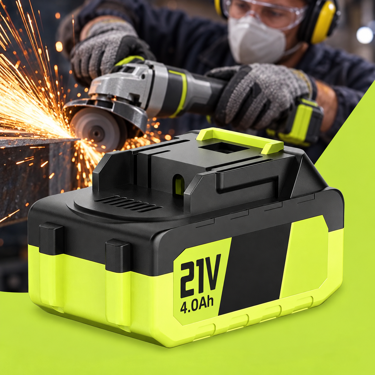 21V Max Lithium Battery Pack, 1-Pack