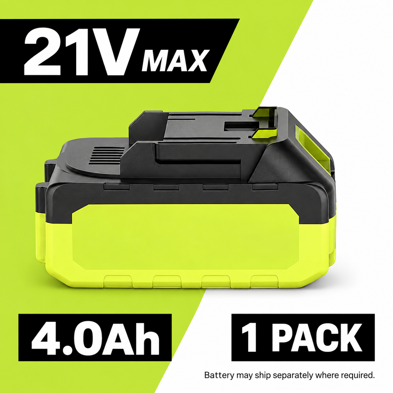 21V Max Lithium Battery Pack, 1-Pack