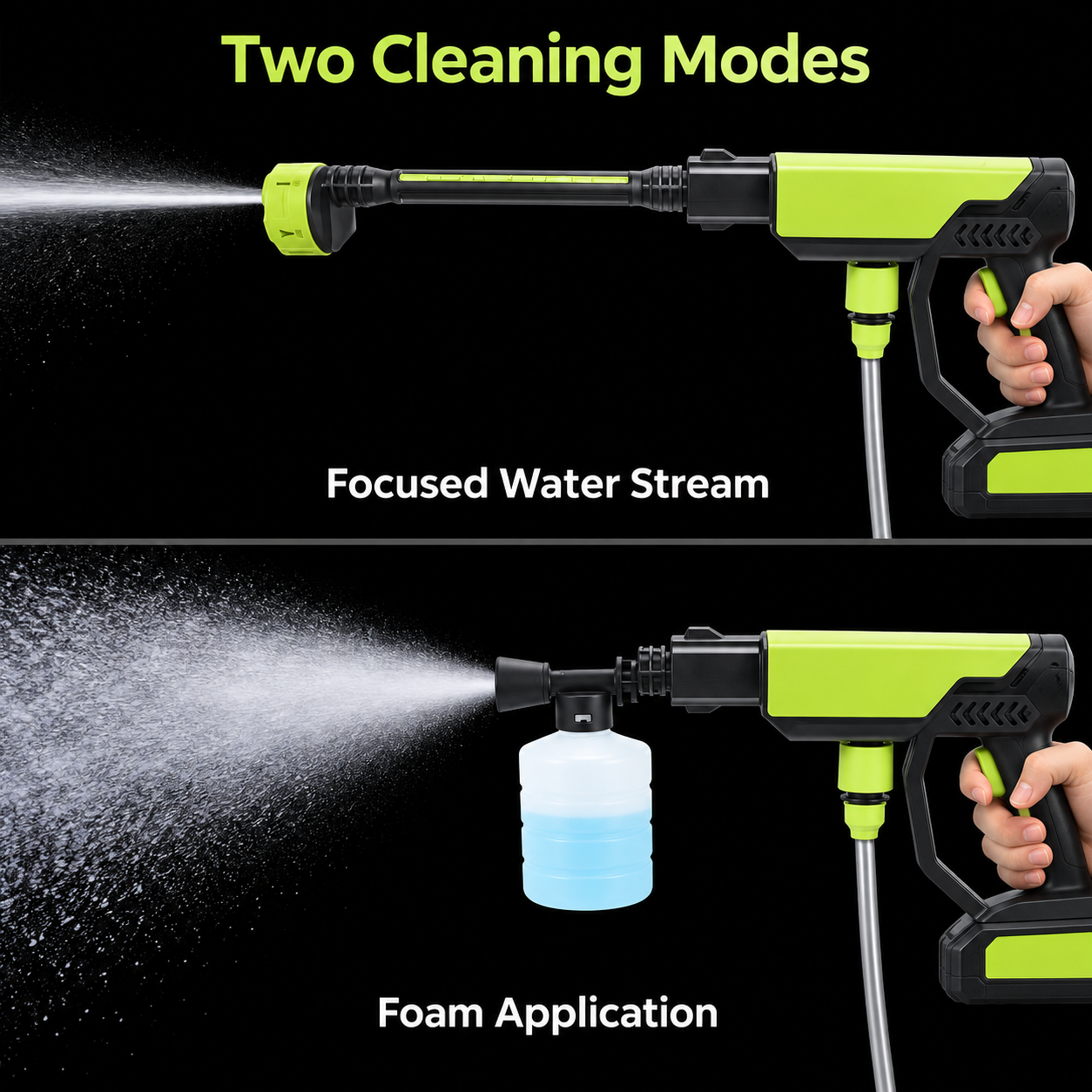 Cordless Portable Pressure Washer Kit