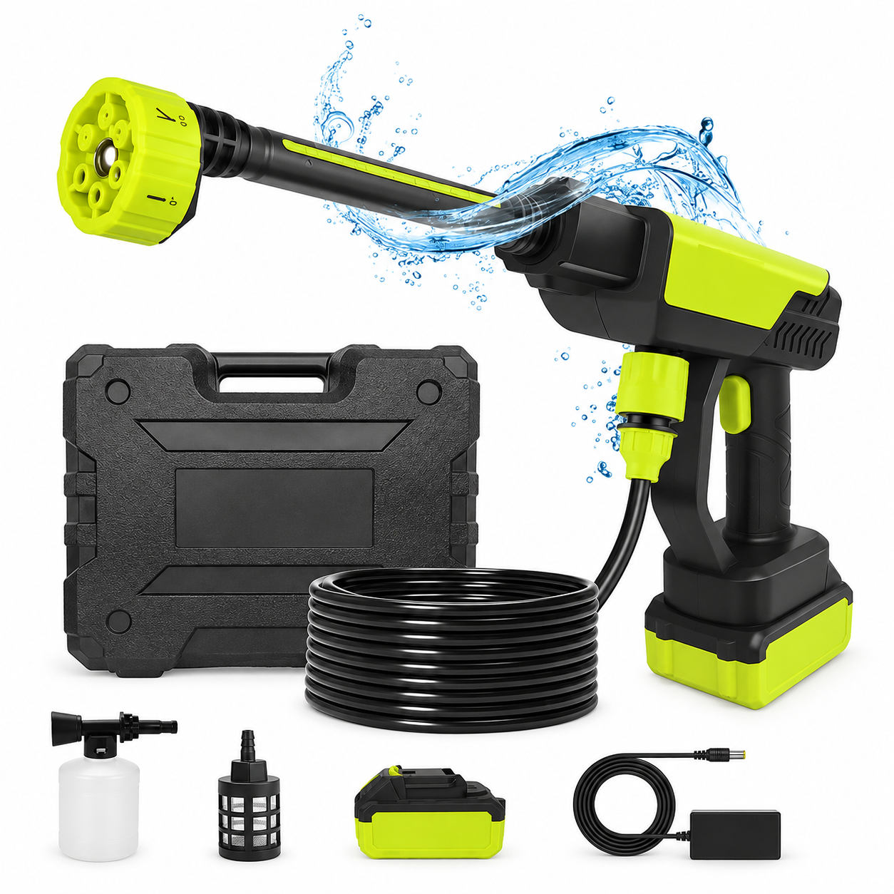 Cordless Portable Pressure Washer Kit