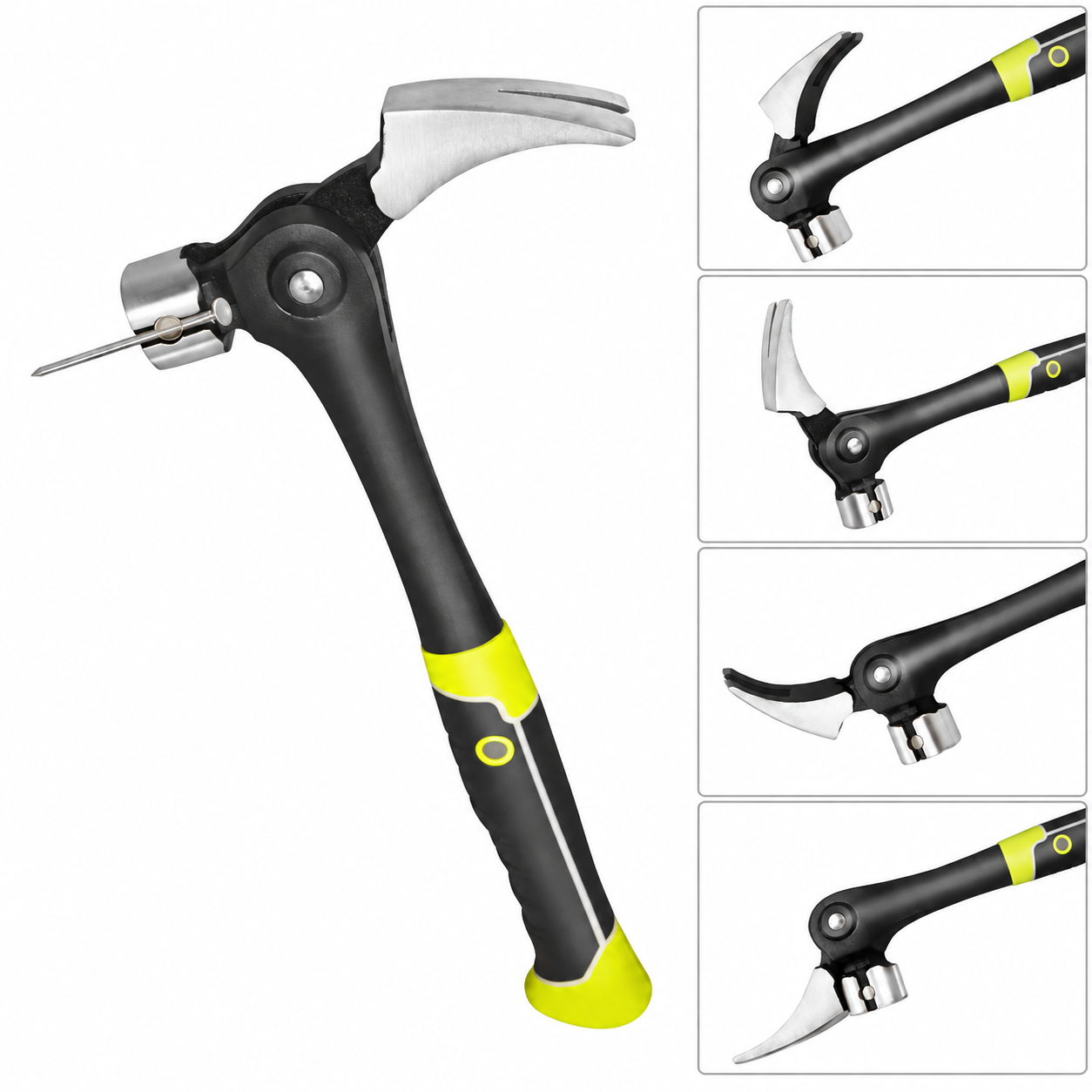 16oz Claw Hammer with Magnetic Nail Starter