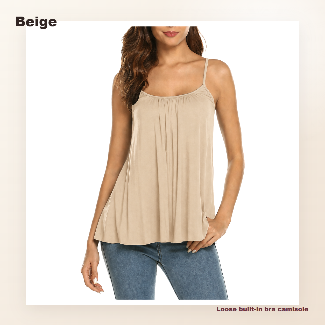 Plus Size Camisoles Women with Built In Bra Tank Top 8/10/12 Pack