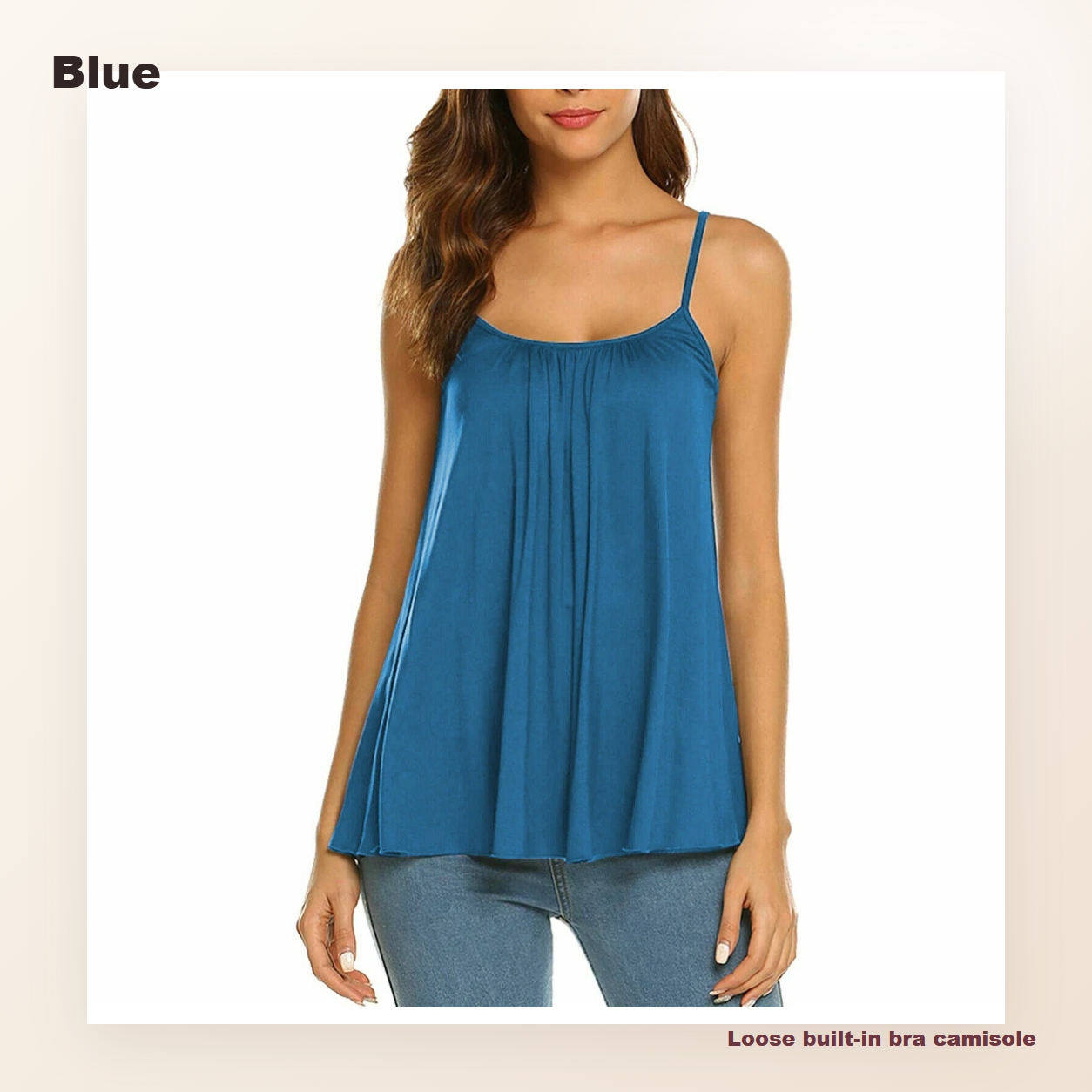 Plus Size Camisoles Women with Built In Bra Tank Top 8/10/12 Pack