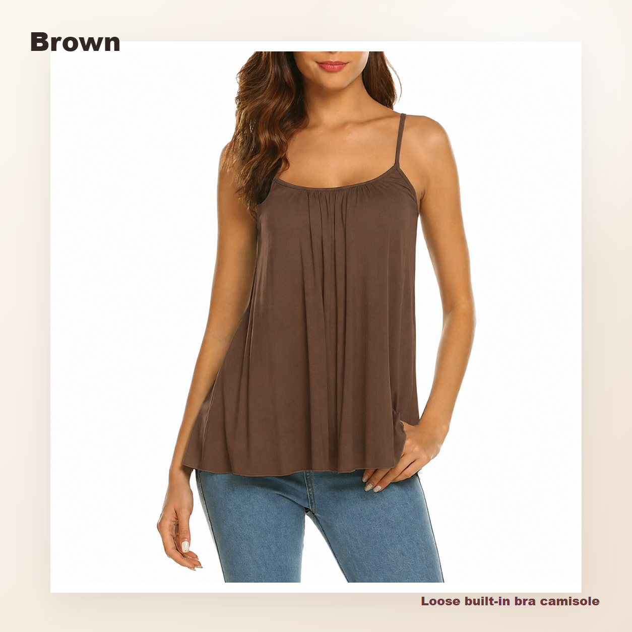 Plus Size Camisoles Women with Built In Bra Tank Top 8/10/12 Pack