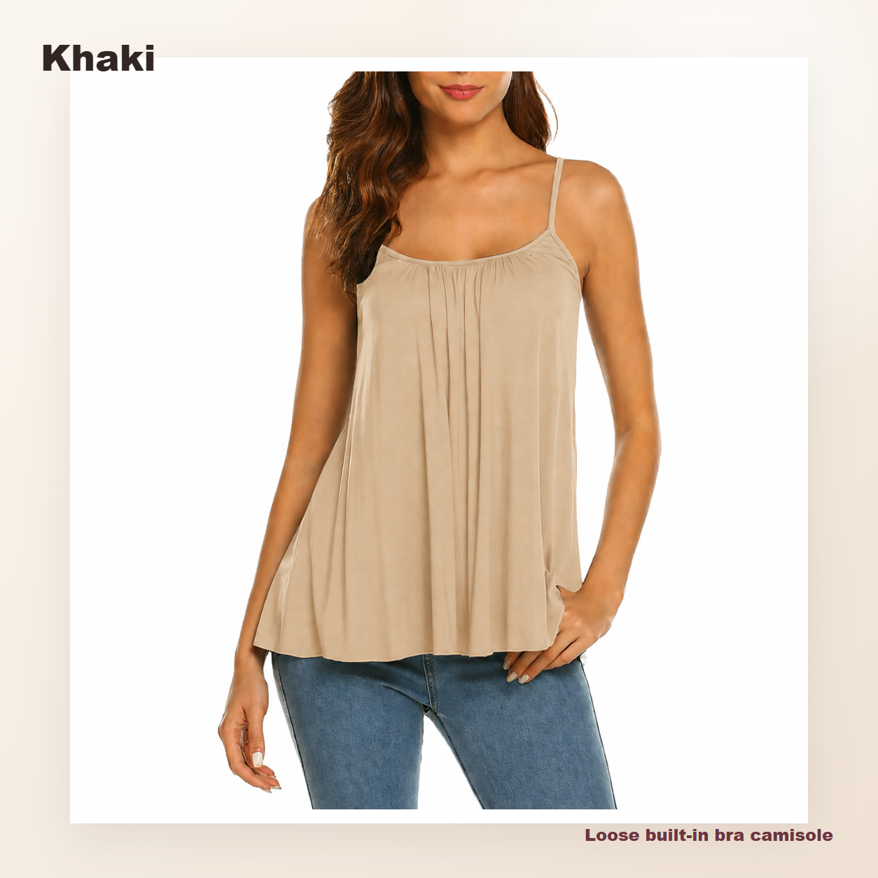 Plus Size Camisoles Women with Built In Bra Tank Top 8/10/12 Pack