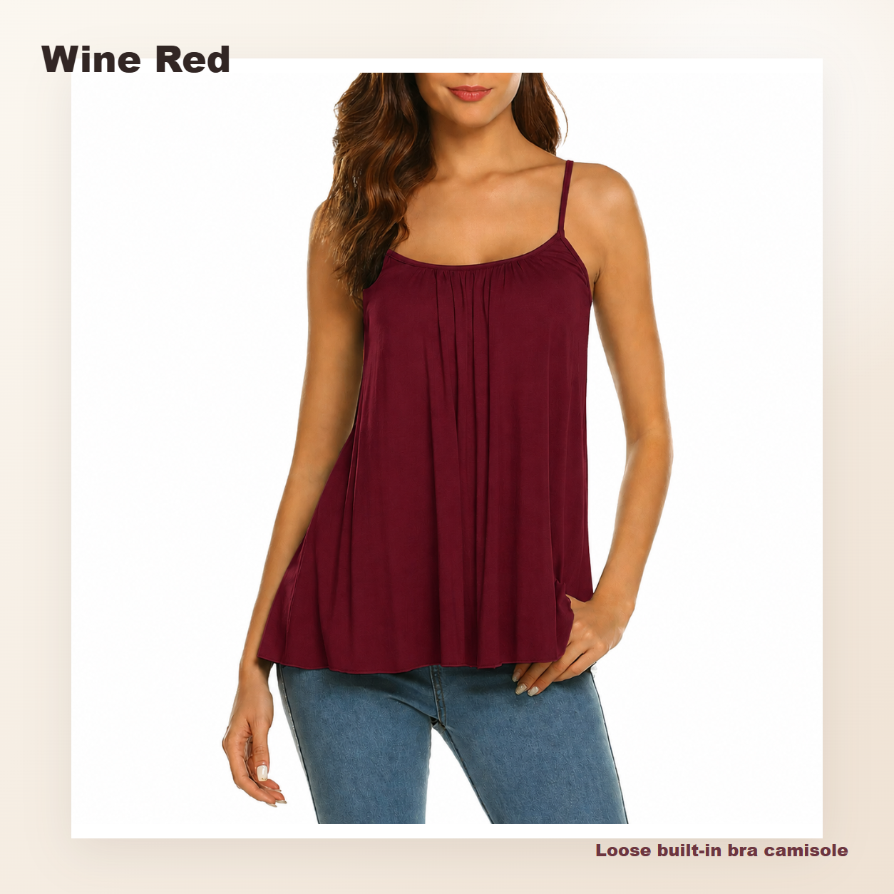 Plus Size Camisoles Women with Built In Bra Tank Top 8/10/12 Pack
