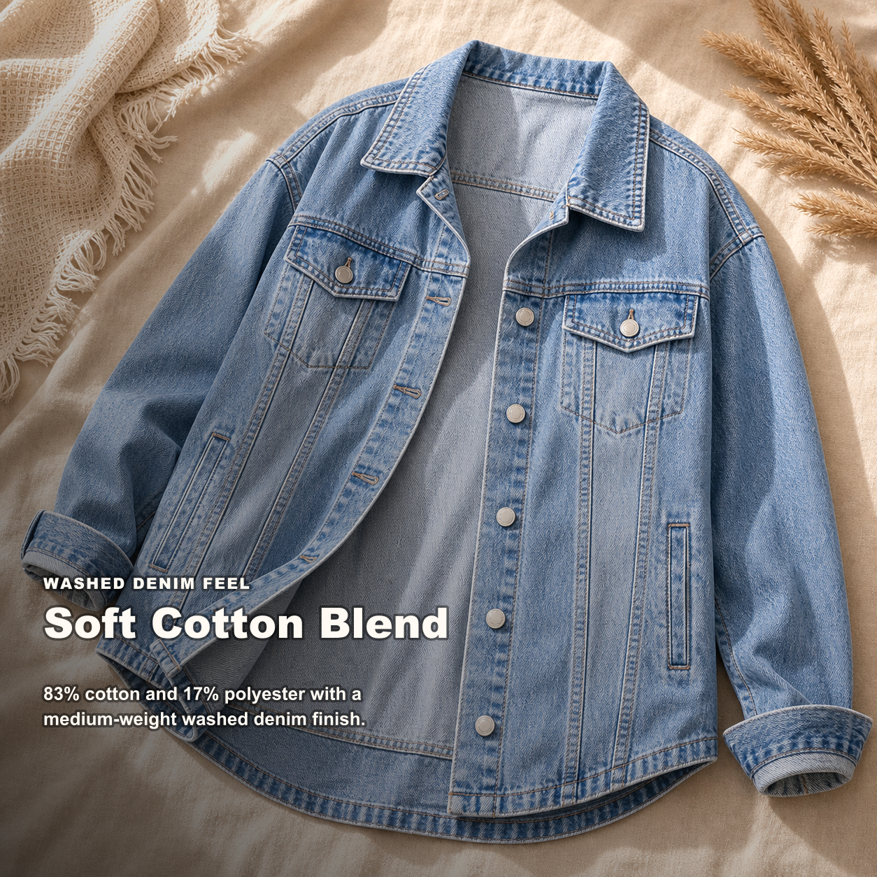 Washed Denim Feel