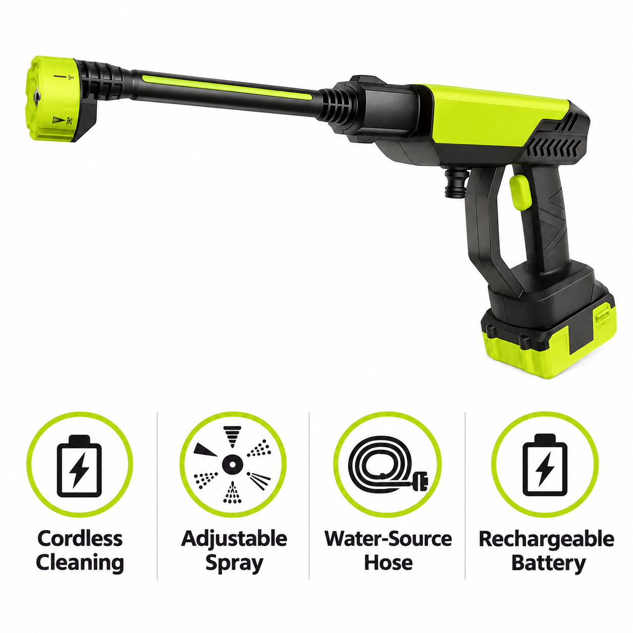 Cordless Portable Pressure Washer Kit