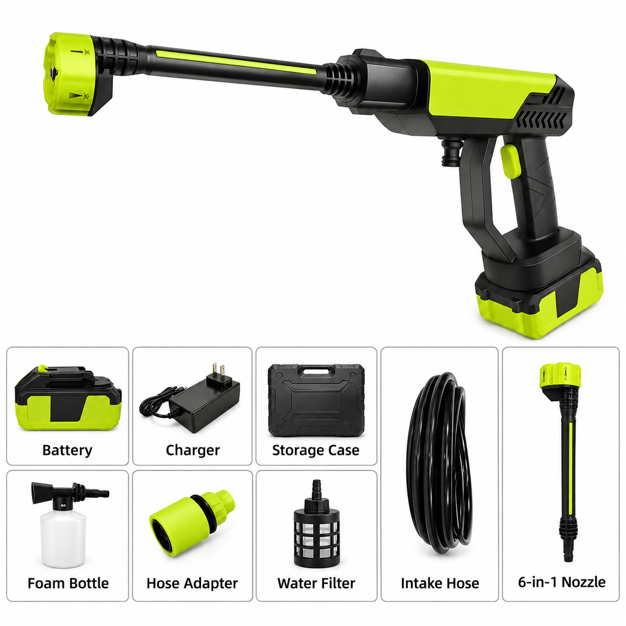 Cordless Portable Pressure Washer Kit
