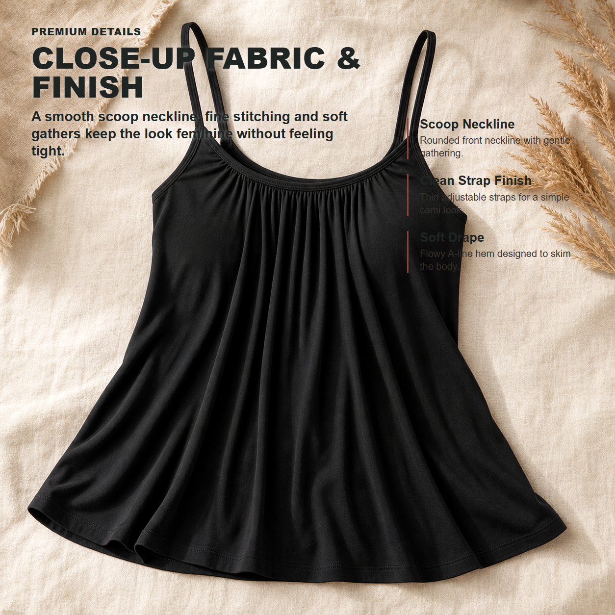 Premium Fabric Details