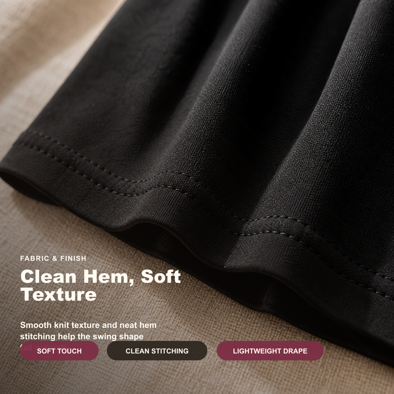 Fabric & Stitching Details