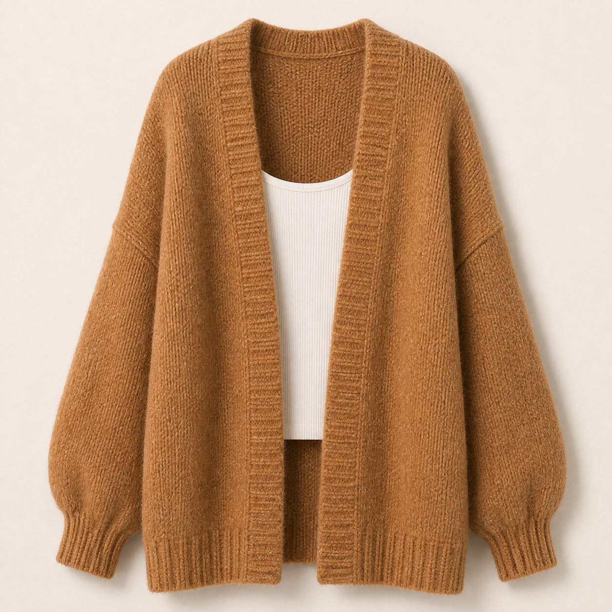 Women's Oversized Open Front Cardigan Sweater 8/10/12 Pack