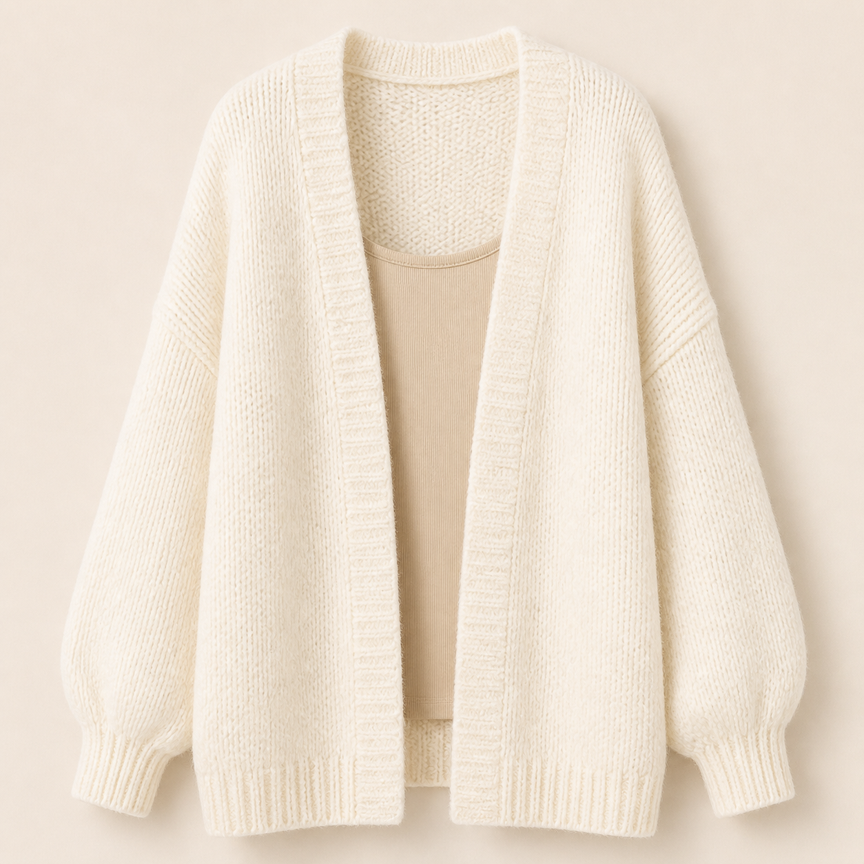 Women's Oversized Open Front Cardigan Sweater 8/10/12 Pack