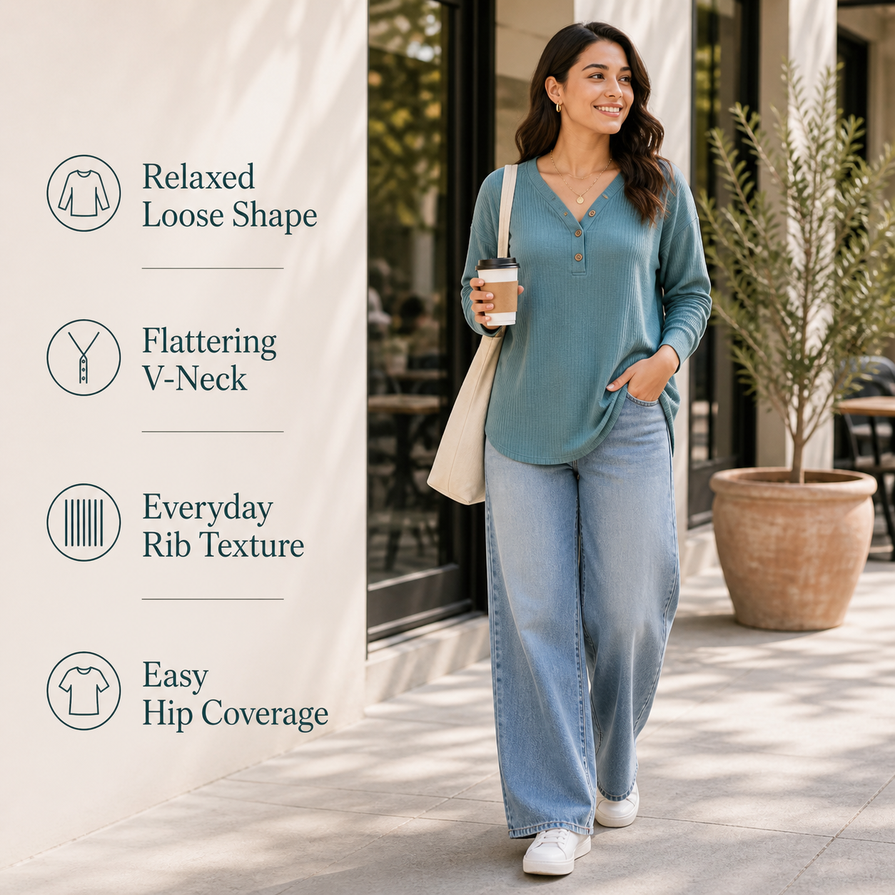Designed for Easy Casual Style