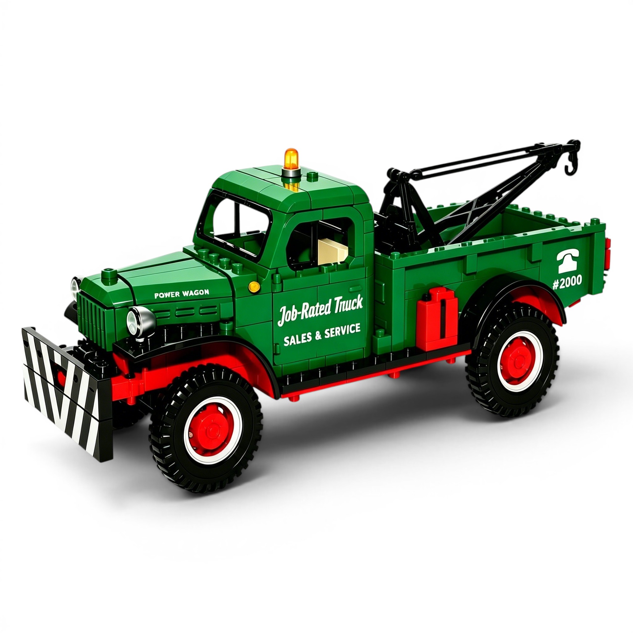 🚛 Roadside Rescue Rig – Classic Tow Truck Edition