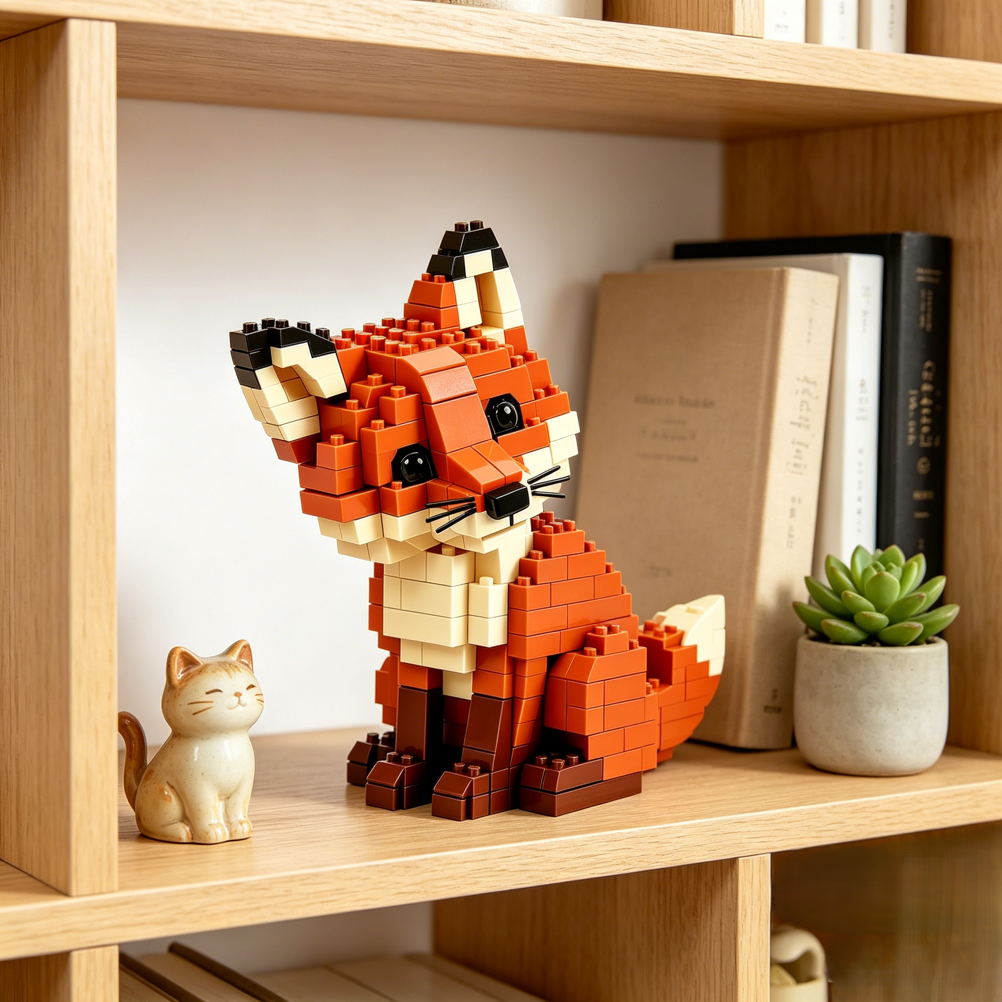 Cute Fox Building Set