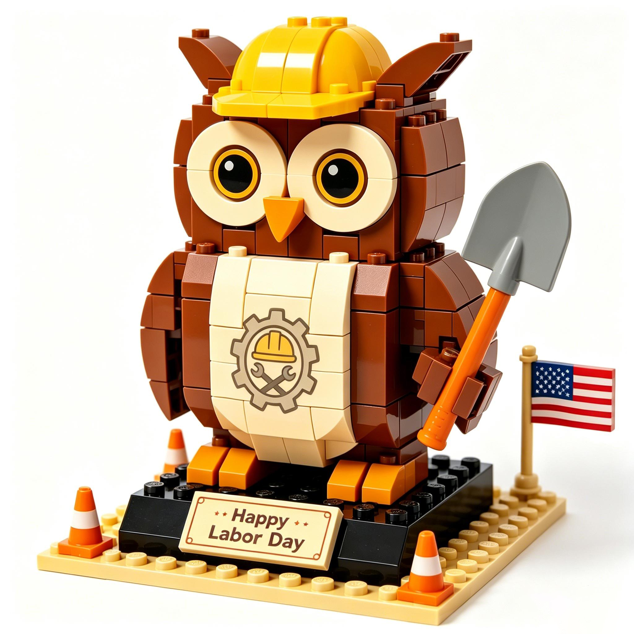 🦉🔨 Build & Celebrate Labor Day!