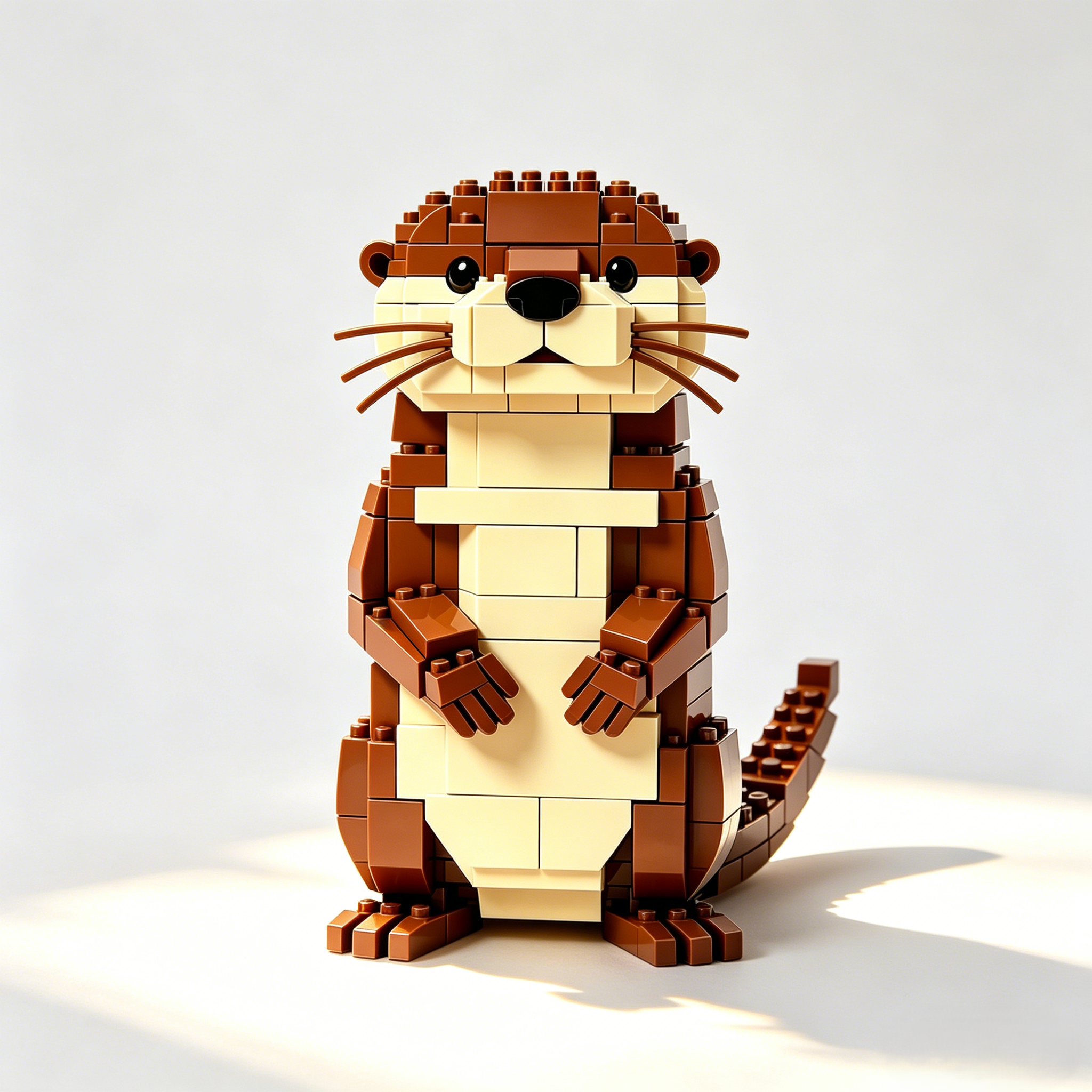 Cute Otter Building Block Set