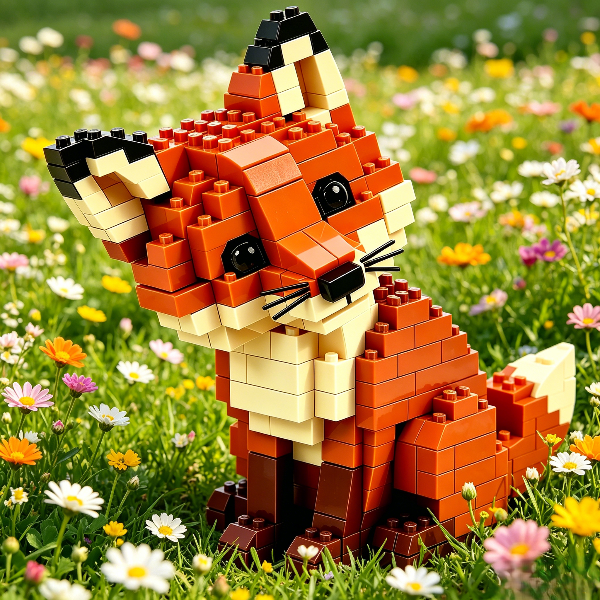 Cute Fox Building Set
