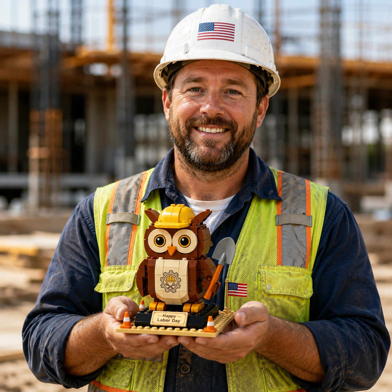 🦉🔨 Build & Celebrate Labor Day!
