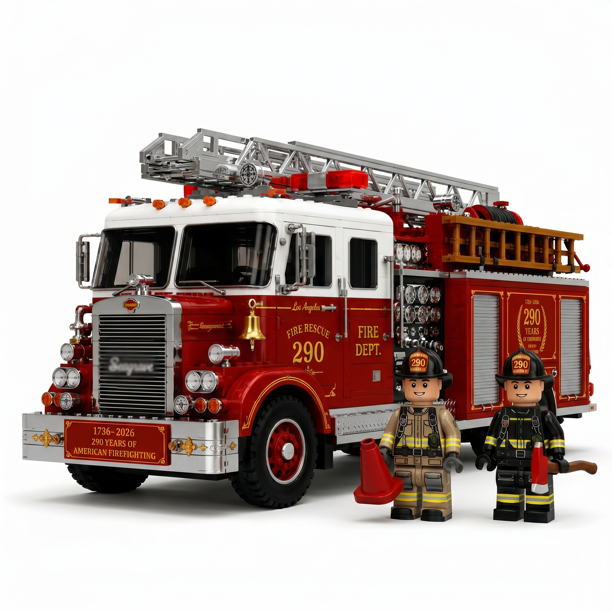 American Fire Brigade 290th Anniversary Building Set