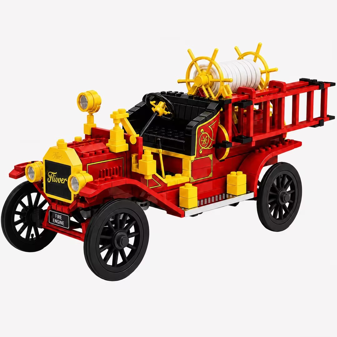 Heritage Flivver Fire Engine Building Set