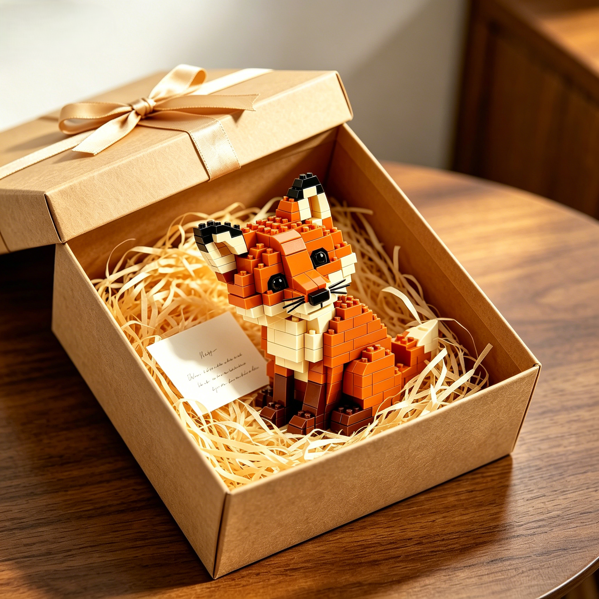Cute Fox Building Set