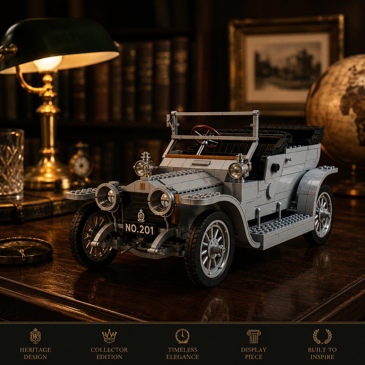 Heritage Grand Roadster Building Block Set – Limited Collector Edition