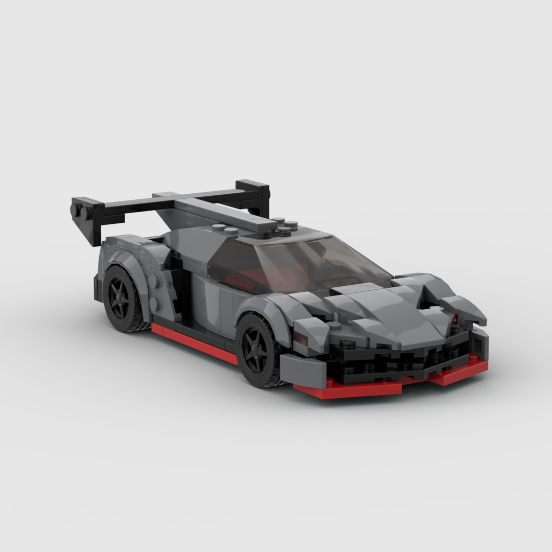 Father’s Day Gift -Brick Cars-Grey RS Turbo