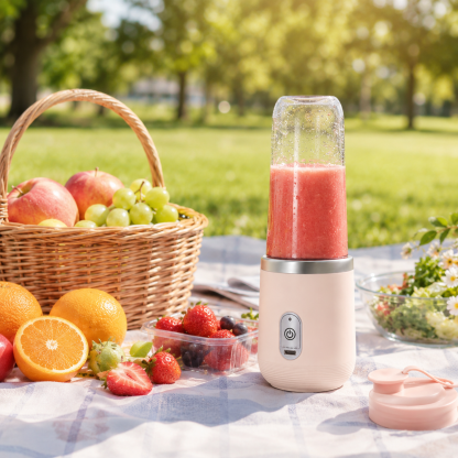 Grenzüberschreitender Bestseller: Mini-Mixer & Entsafter — Wiederaufladbarer, tragbarer und kompakter Personal-Entsafter (USB-betrieben) — Ideal für Studenten und den Heimgebrauch