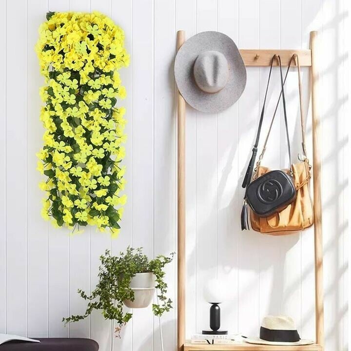 🔥LAST DAY $9.99 - 💐Vivid Artificial Hanging Orchid Bunch