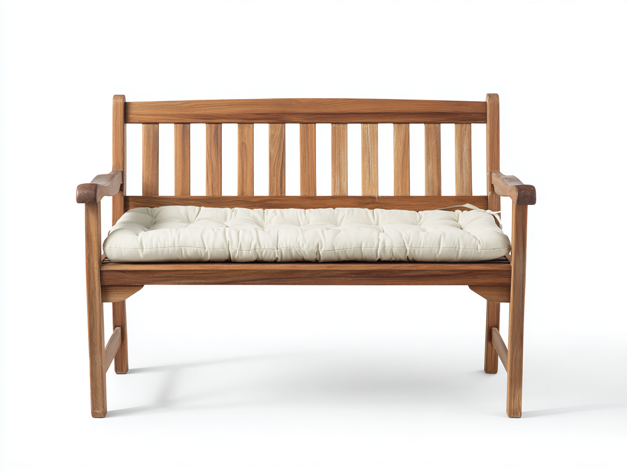 Bancos de jardín madera 140x60x90 cm marrón-beige diseño clásico-Paroraliving