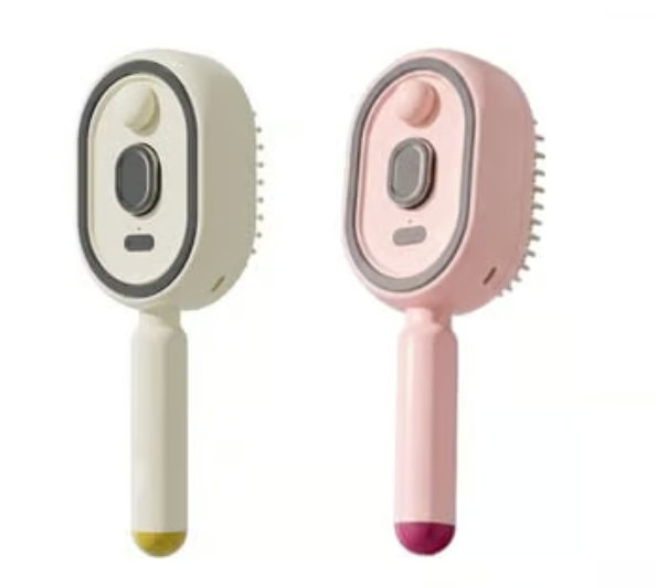 Electric Spray Air Cushion Massage Hair Comb – Anti-Tangle & Essential Oil Mist Brush