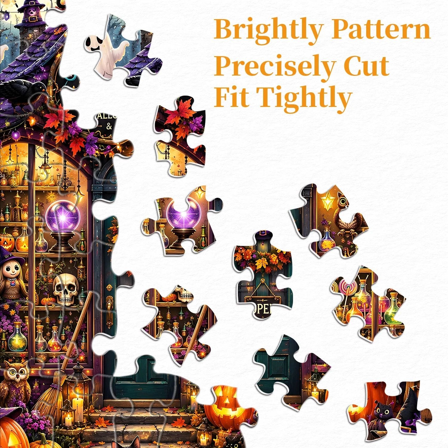 🔥49% Off Last Day - 👻The Witch’s Emporium Jigsaw Puzzle 1000 Pieces