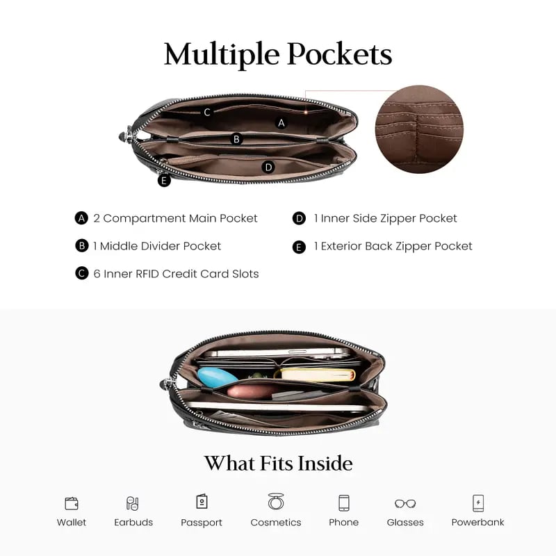 🔥LAST DAY 49% OFF- RFID Crossbody Bag for Women - Stylish Handbag