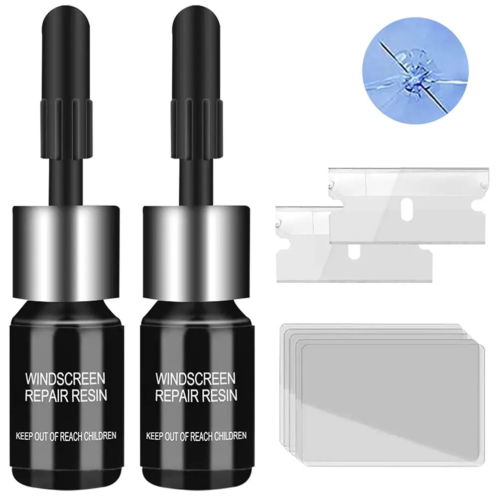 Nano Glass Crack Repair Liquid Quick Windshield Repair for Chips and Cracks