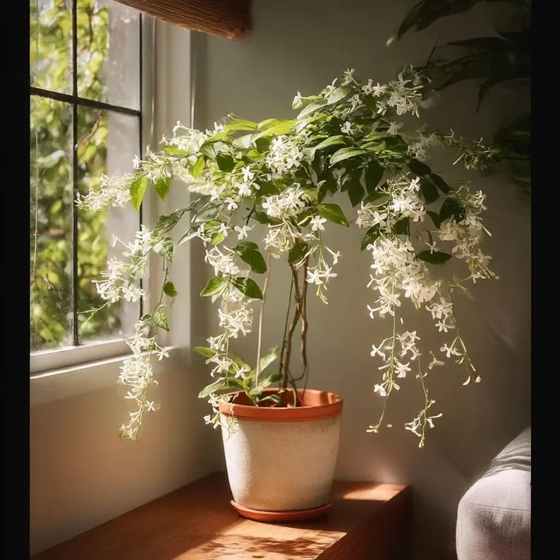 🌼Rare Trailing Jasmine Seeds🪴Super easy to care - It keeps blooming even in winter！