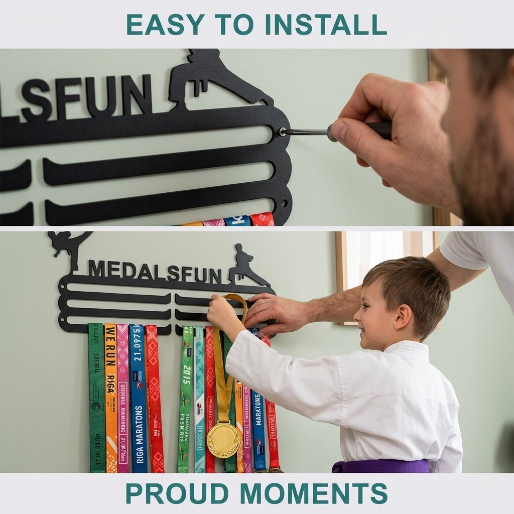 Personalized Sports Medal Hanger