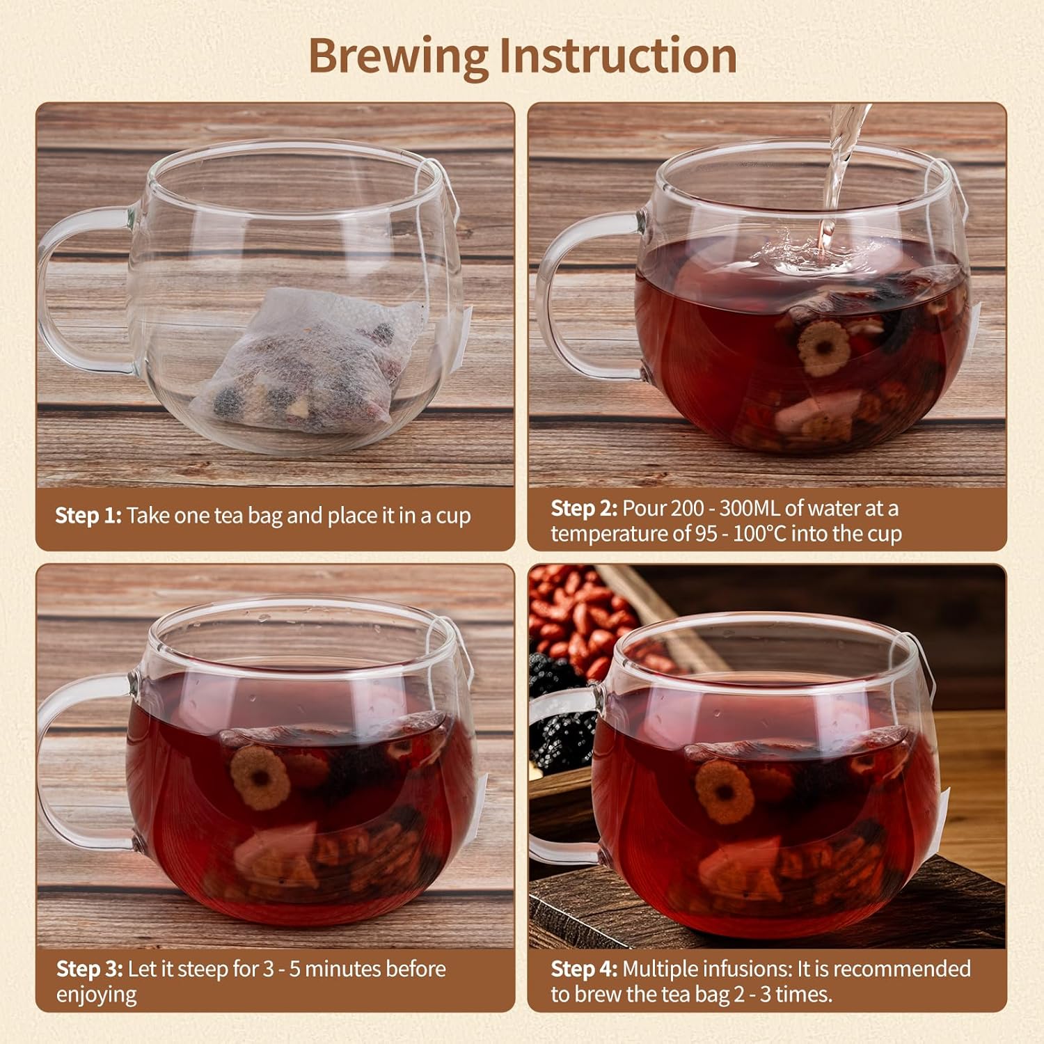 🔥Ginseng Six Treasure Tea