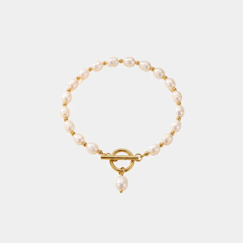 [Copy]✨ Turquoise Bead & Freshwater Pearl Necklac-p