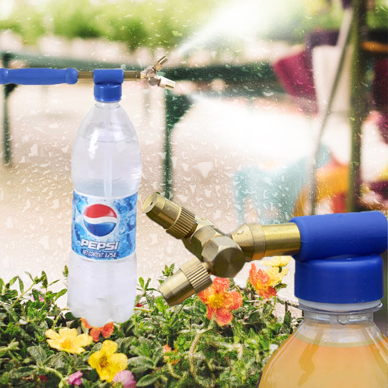 Dual Nozzle Bottle Sprayer — Turn Any Bottle Into a Powerful Sprayer in Seconds