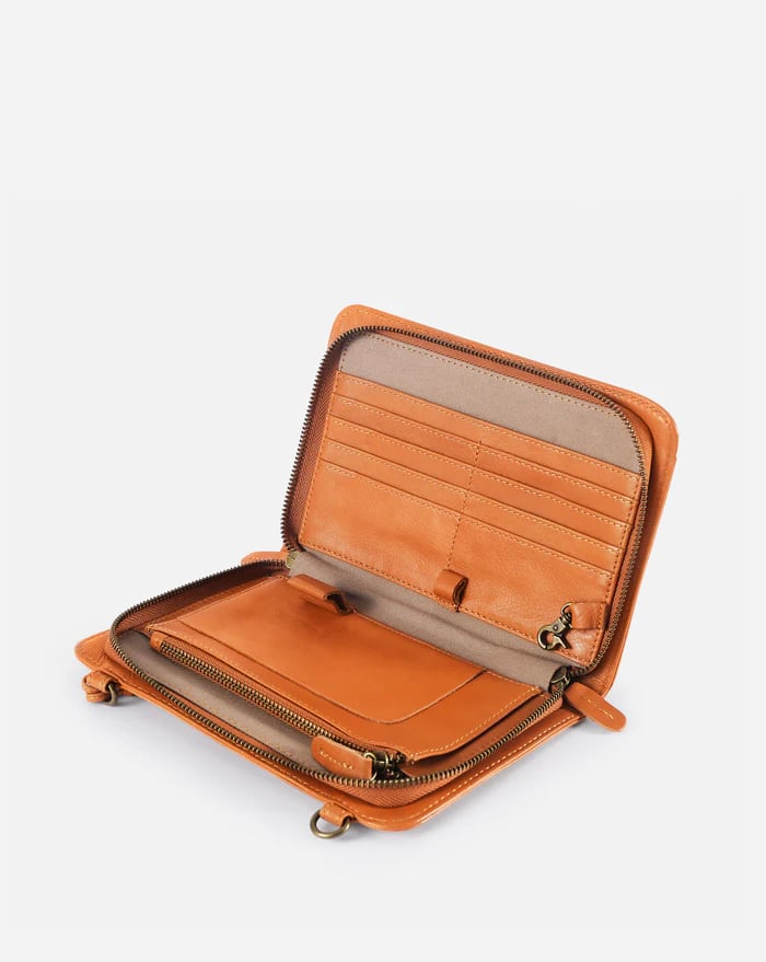 🔥LAST DAY 49% OFF - Bali Leather Crossbody Wallet /Handbag Purse