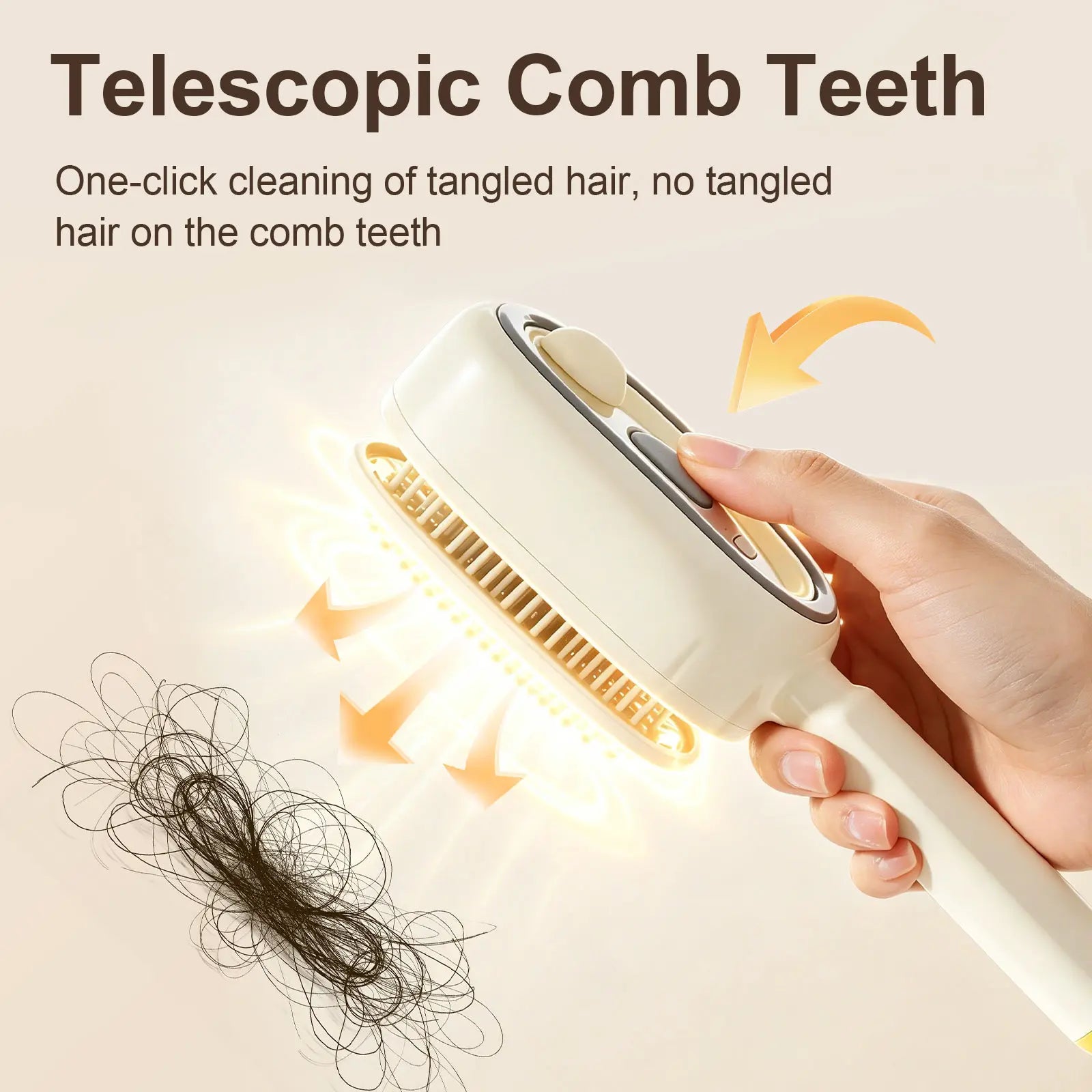 Electric Spray Air Cushion Massage Hair Comb – Anti-Tangle & Essential Oil Mist Brush