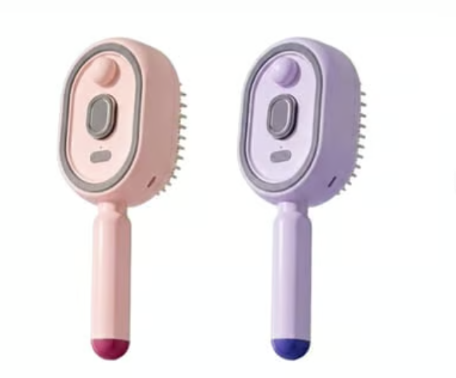 Electric Spray Air Cushion Massage Hair Comb – Anti-Tangle & Essential Oil Mist Brush