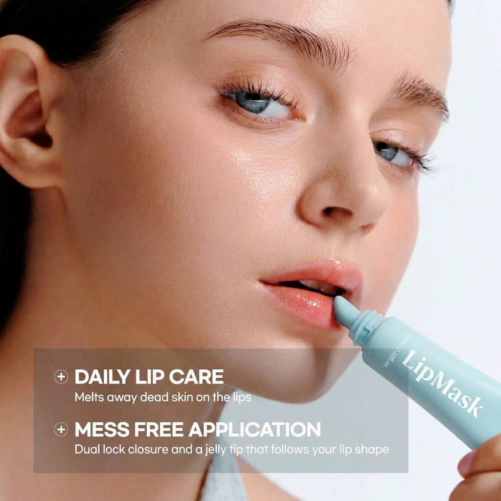 Soothing Prep Lip Mask — Cooling peel-off lip mask for smoother lip prep and a hydrated feel